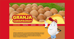 Desktop Screenshot of granjacarapachay.com.ar